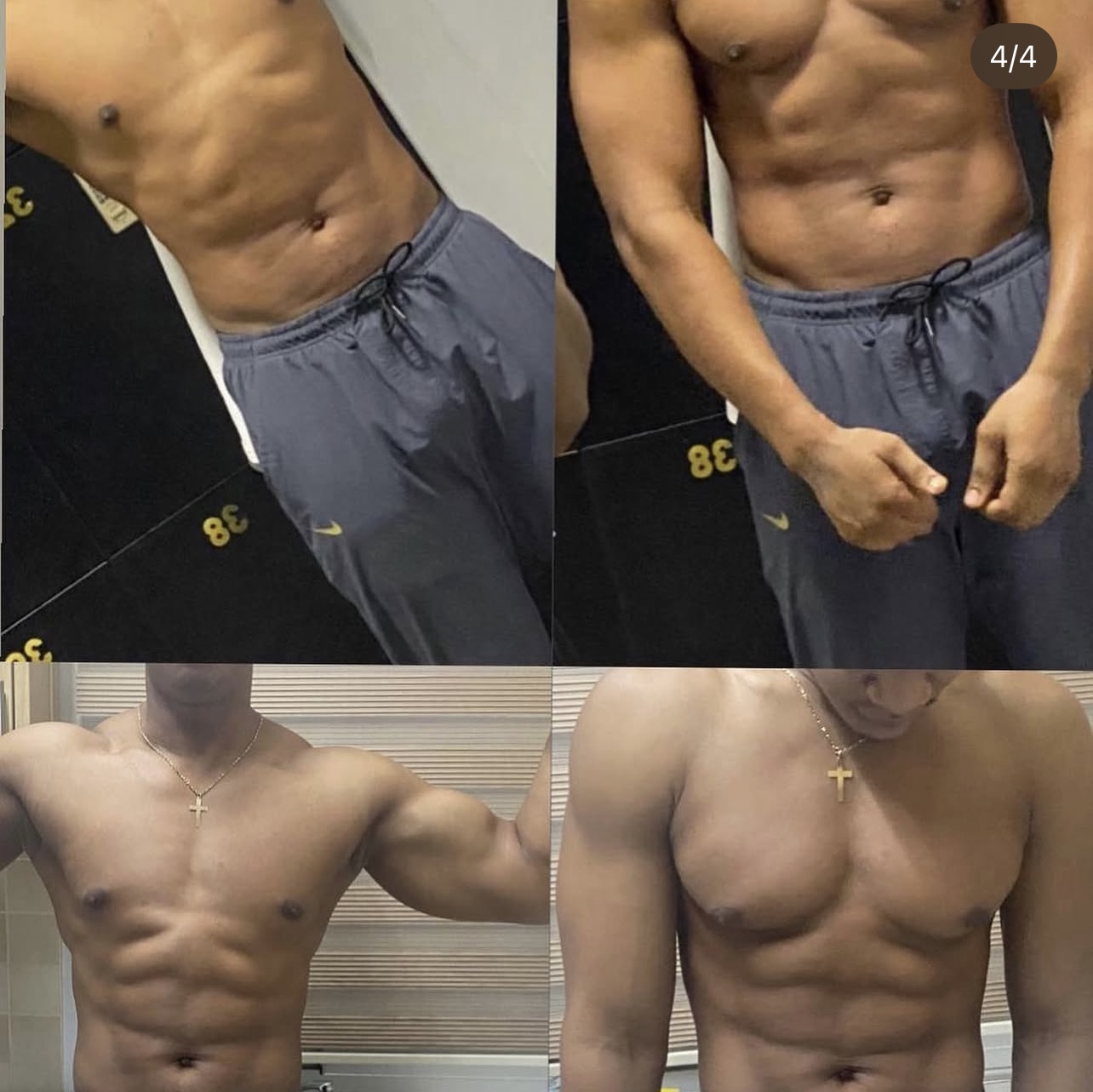 Male client multiple angle transformation